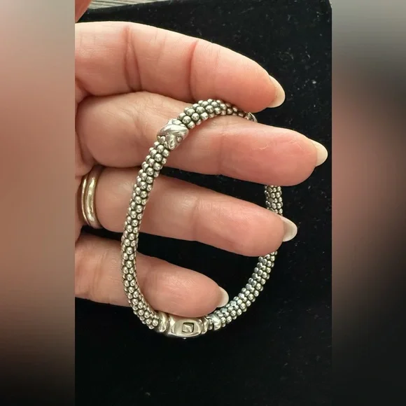 Lagos Three Station X Caviar Bracelet
6mm Size Medium - Picture 5 of 12